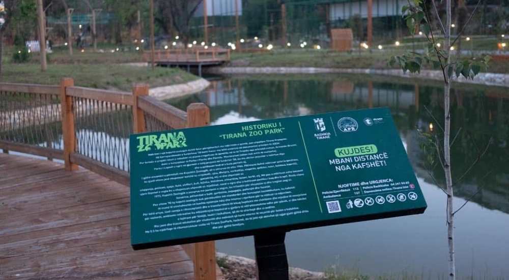 Bashkia njofton hapjen e Kopshtit te ri Zoologjik te Tiranes